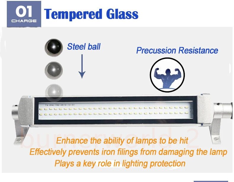 LED Milling CNC Machine Tool Light Workshop Working Lamp lathe lamp 24V~36V