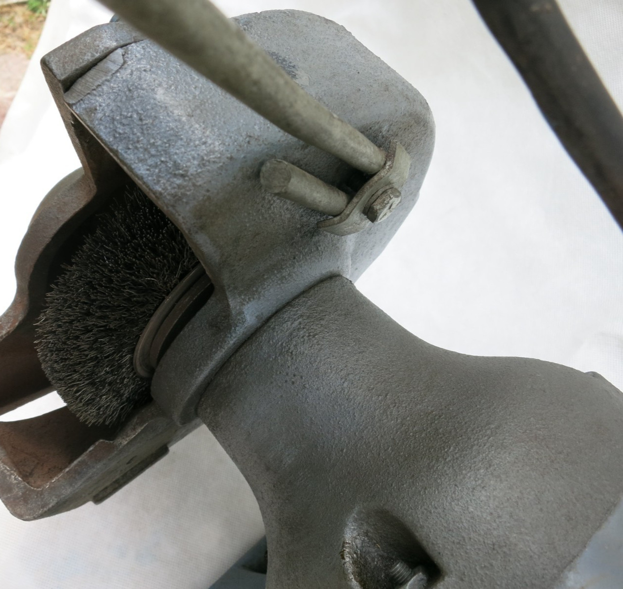 Vintage Baldor 7307 7” Bench Grinder 1/2 HP 115/230V Single Phase USA