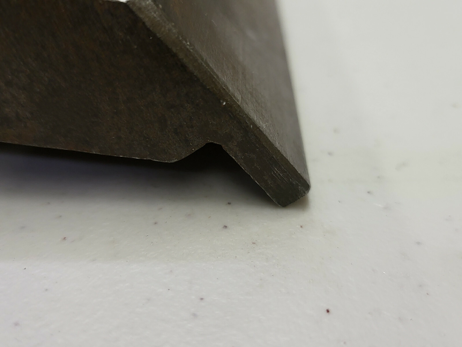 Unbranded Press Brake Tool Thin Tip Angle Punch at 16.34″ Long Free SHipping