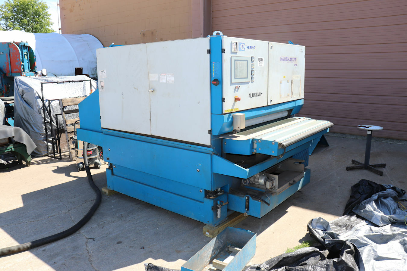 Butfering Steel Master SPW 413 RRTT 53″ Wet Belt Sander / Buffer – Video Link