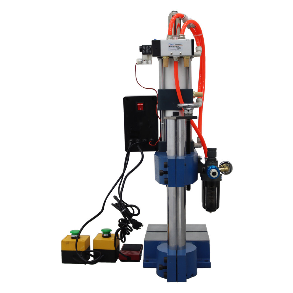 2205Lbs/1000kg 110V Pneumatic Punch Press Machine with controller Pressure 1 ton