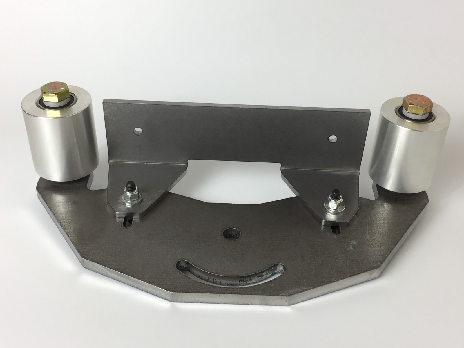 Belt Grinder D-Backing plate for 2×72″ knife making grinder with wheels