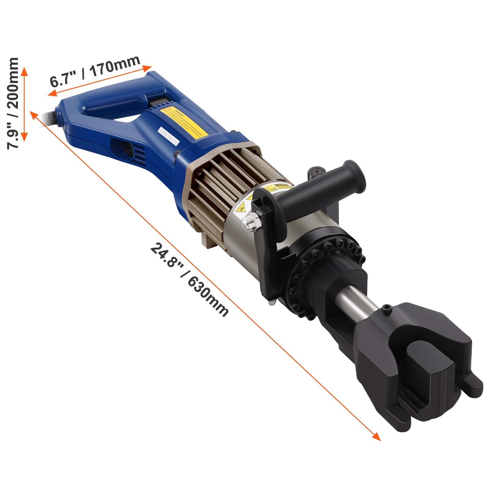 Uimoso 1500W Electric Hydraulic Rebar Bender for 6-20mm Rebar