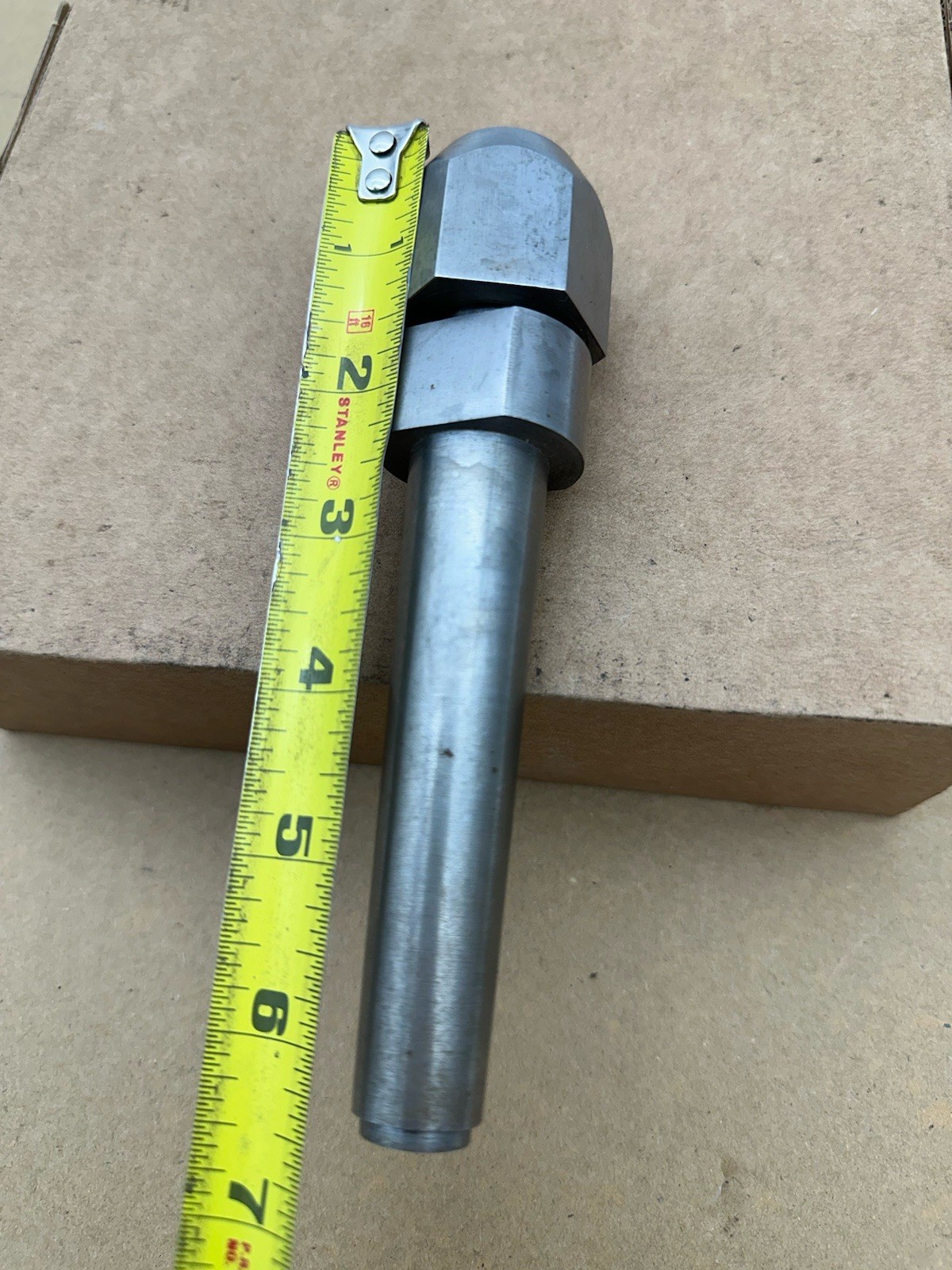 VINTAGE LATHE COLLET CHUCK TOOL HOLDER SCREW TOP SHANK Machine Steel Morse Taper