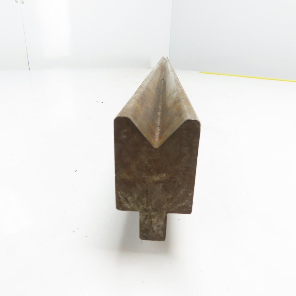 72-1/2″ Long Press Brake 90° V-Forming Angle Die Block 1/2″ Tang 2-3/8″ Tall