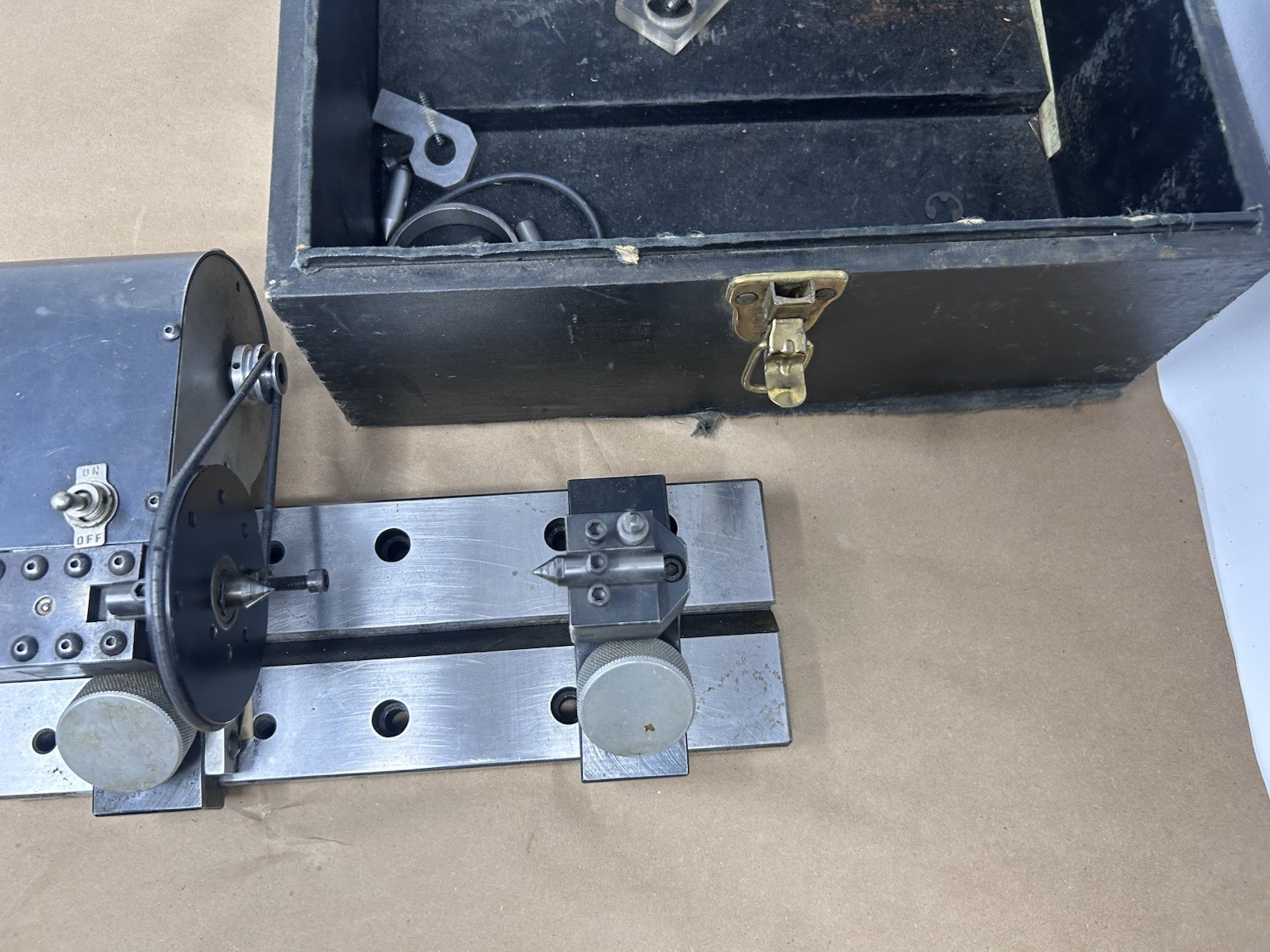 Harig Lectric Centers Cylindrical Grinding Fixture