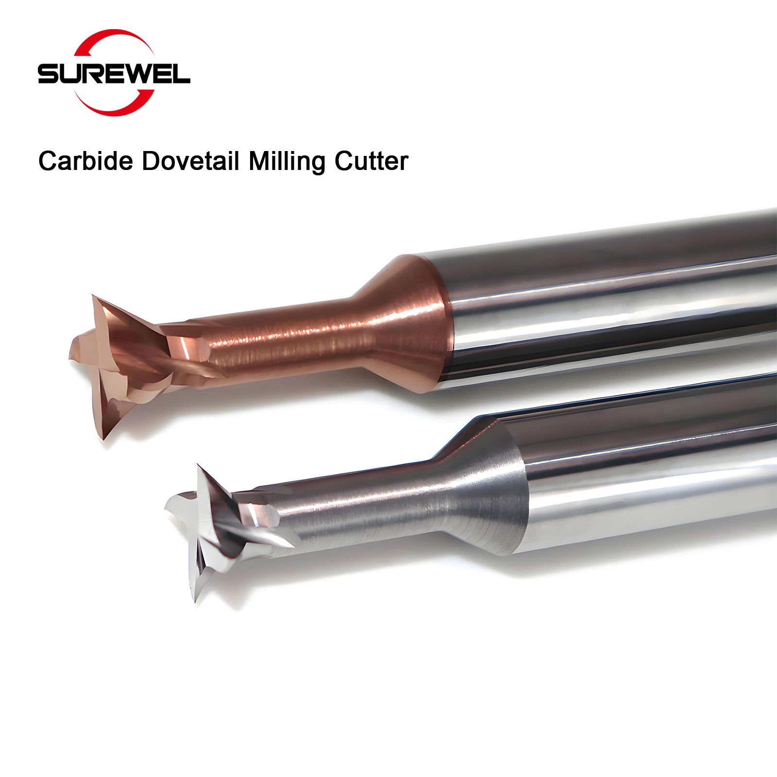 Carbide Dovetail Milling Cutter CNC Tool 30 45 60 Degree Machining Tool