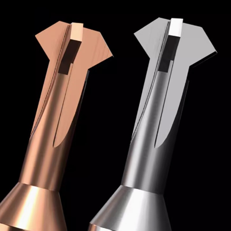 Carbide Chamfer Cutter Deburrer Double Angle End Mill Ø3-12mm 3/4 Flute Milling