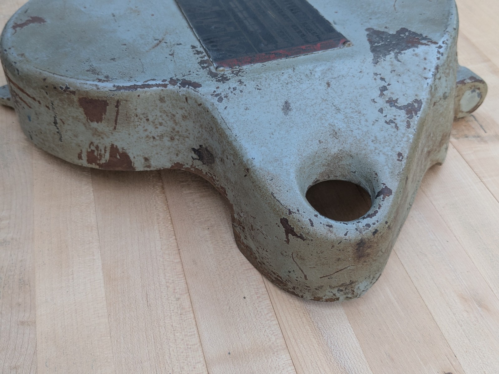 South Bend 9″ lathe change gear cover – cast iron