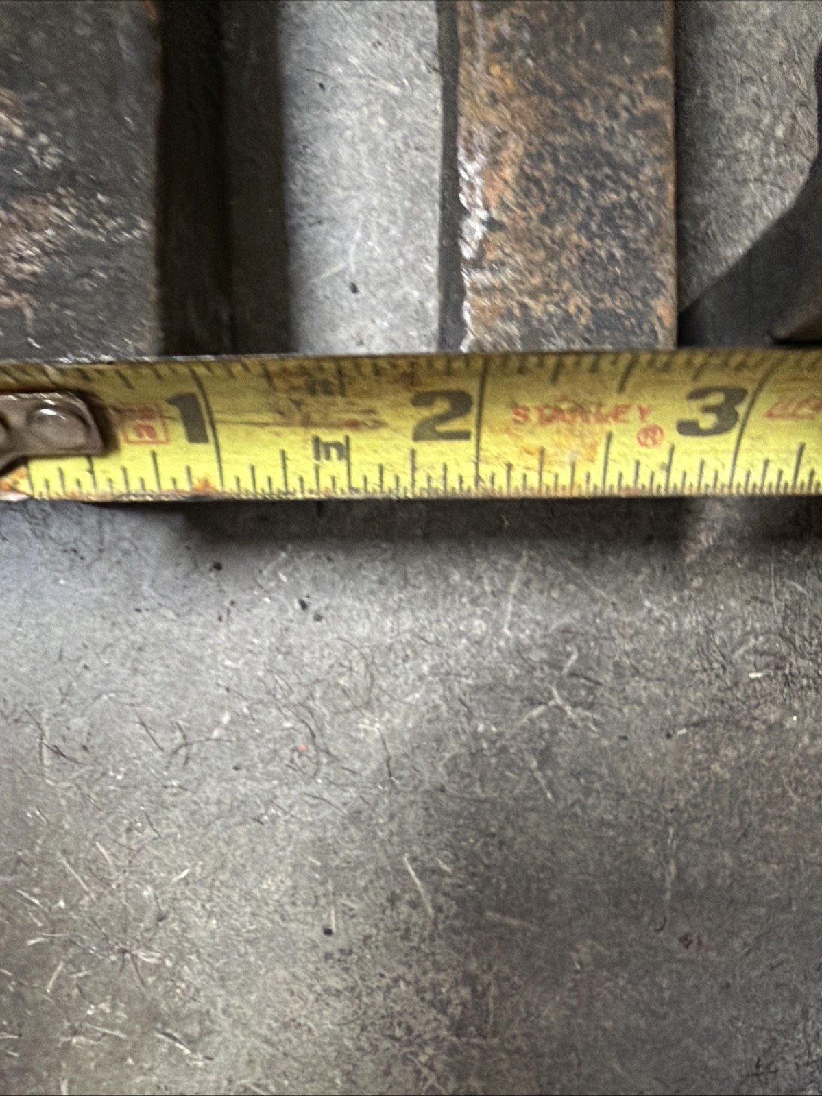 Cast iron lathe mount & bolt hold down Clamp 9” Long 3” Wide 1” Thick Good Thre