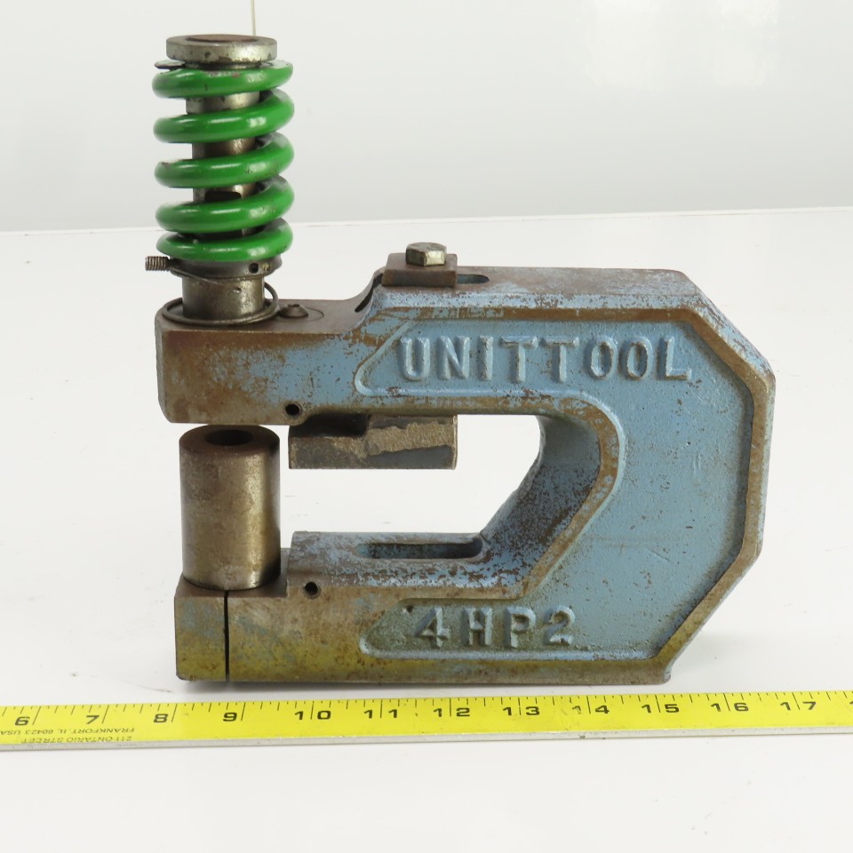 UnitTool 4HP-2 2-1/4″ x 4″ Throat C-Frame Punch Die Tooling Press Brake