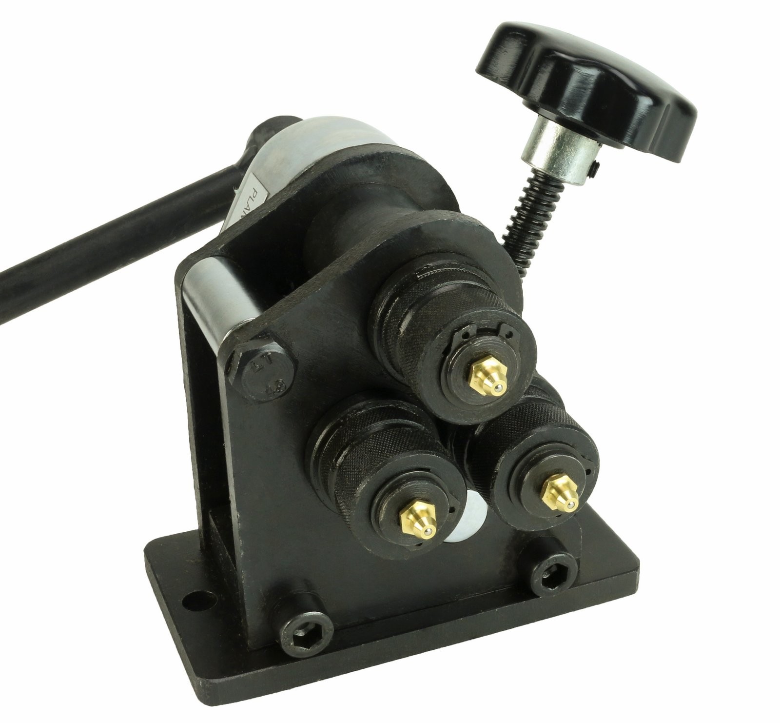 Erie Tools Portable Ring Roller up to 1/4″ Round Steel Rolling Machine
