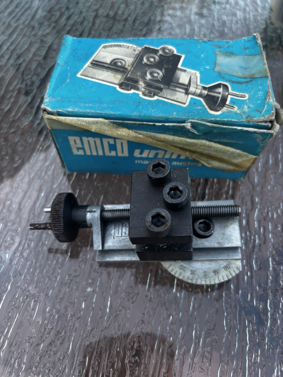 EMCO UNIMAT 3 Lathe SWIVEL COMPOUND NOS