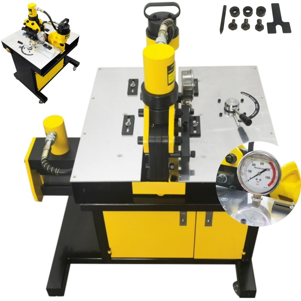 Electric Multifunctional 3in1 Busbar Processing Machine Busbar Cutting Punching