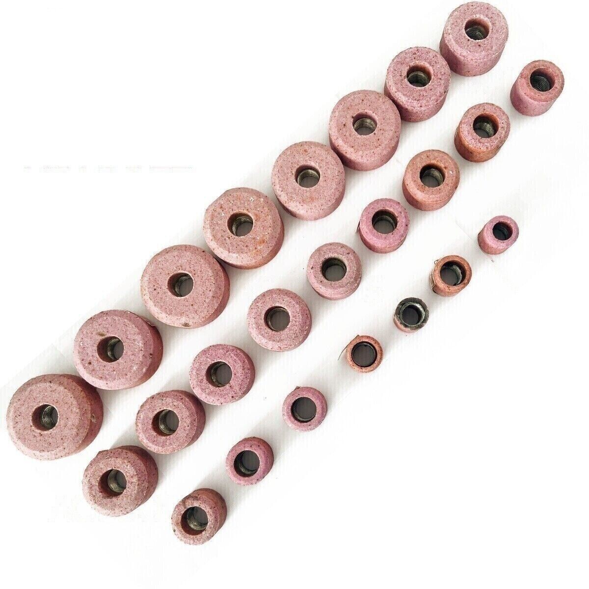 Valve Seat Grinding Stones Set Of 24 Pcs With Black And Decker Holder 9/16″
