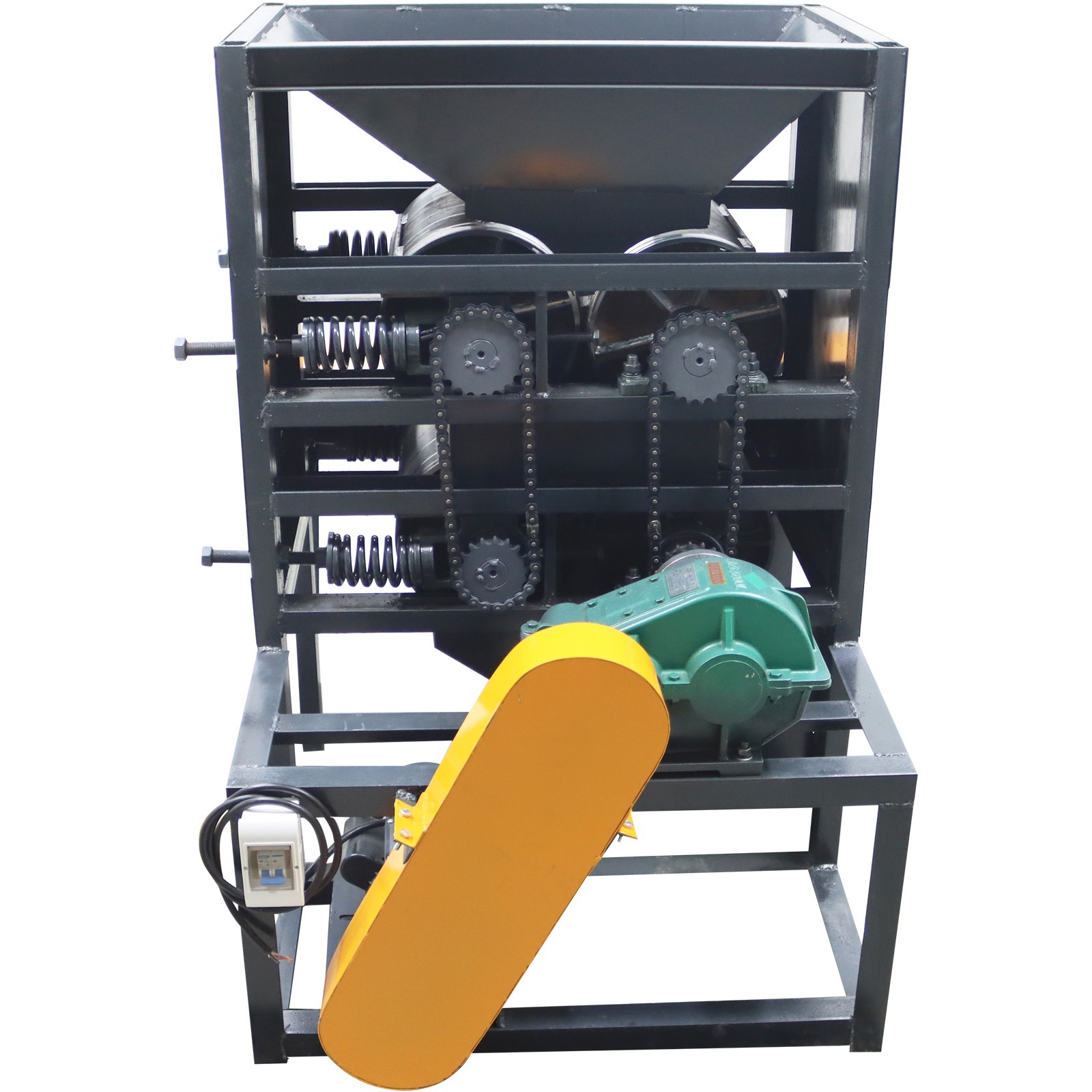 220V all-Aluminum Zip-Top Cans Flattening Machine Recycling Waste 80-120kg/h 4KW