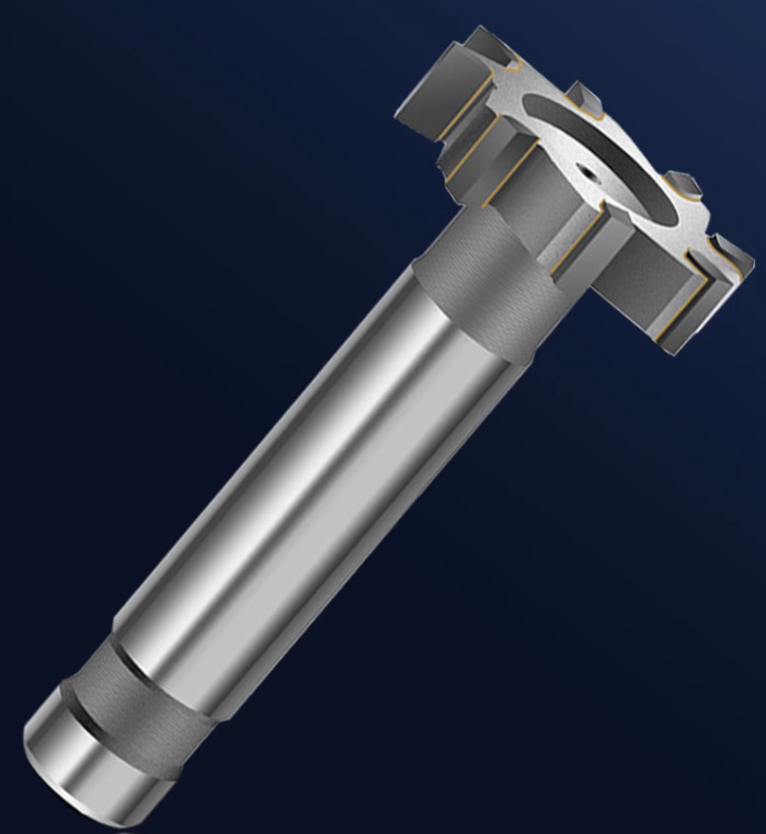 Milling Cutter Lengthened Welding T-cutter Tungsten Steel T-slot Cutter D：35mm