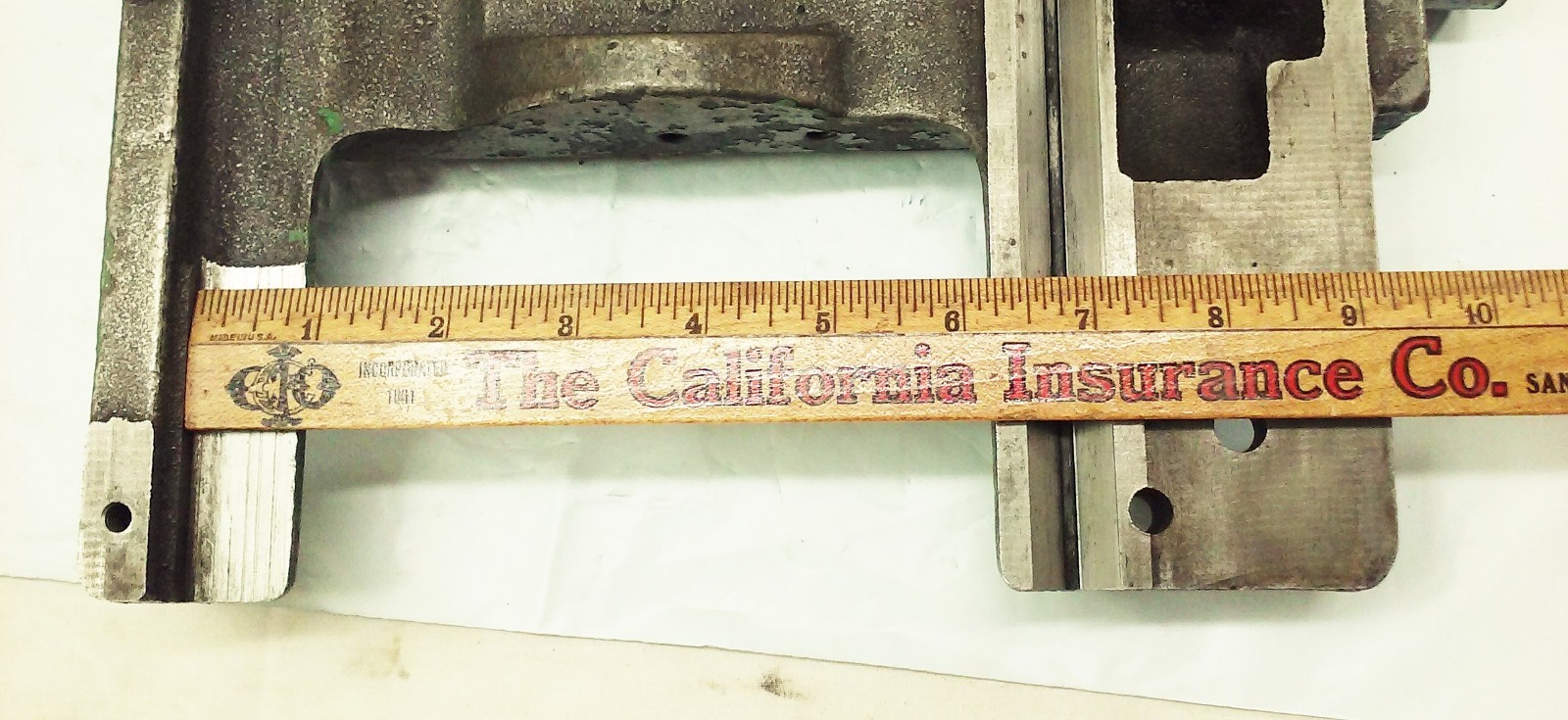 Logan Montgomery Ward 10″ Metal lathe carriage saddle casting LA-695