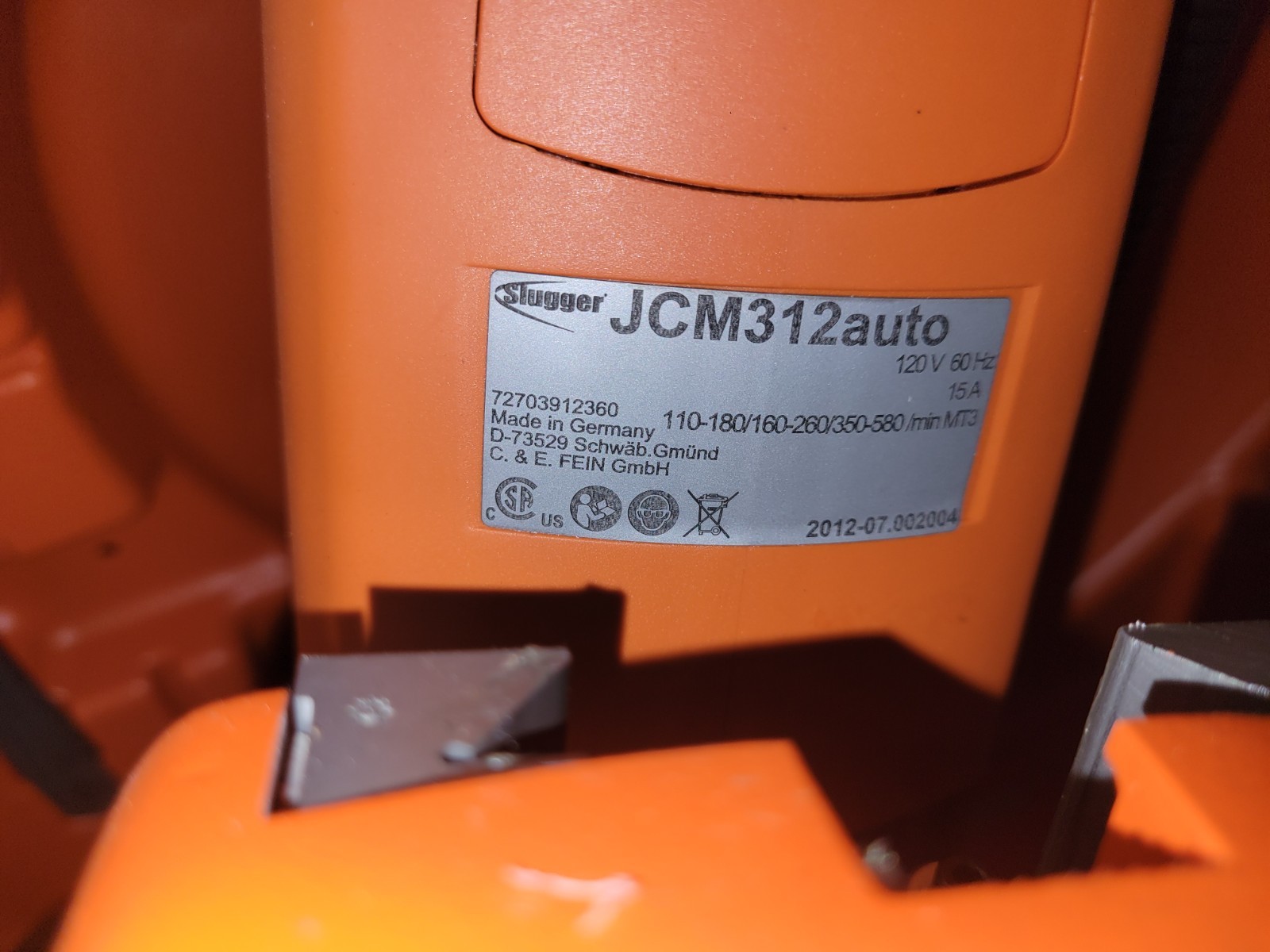Slugger JCM 312 by Fien Auto Magnetic Base Core Drill