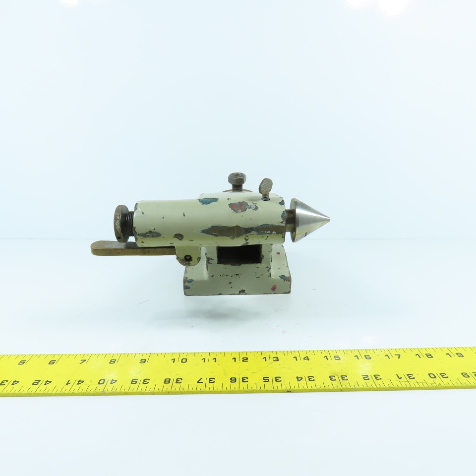 Unknown Make/Model Offset Lathe Tailstock For T-Slot W/Dead Center Quick Release