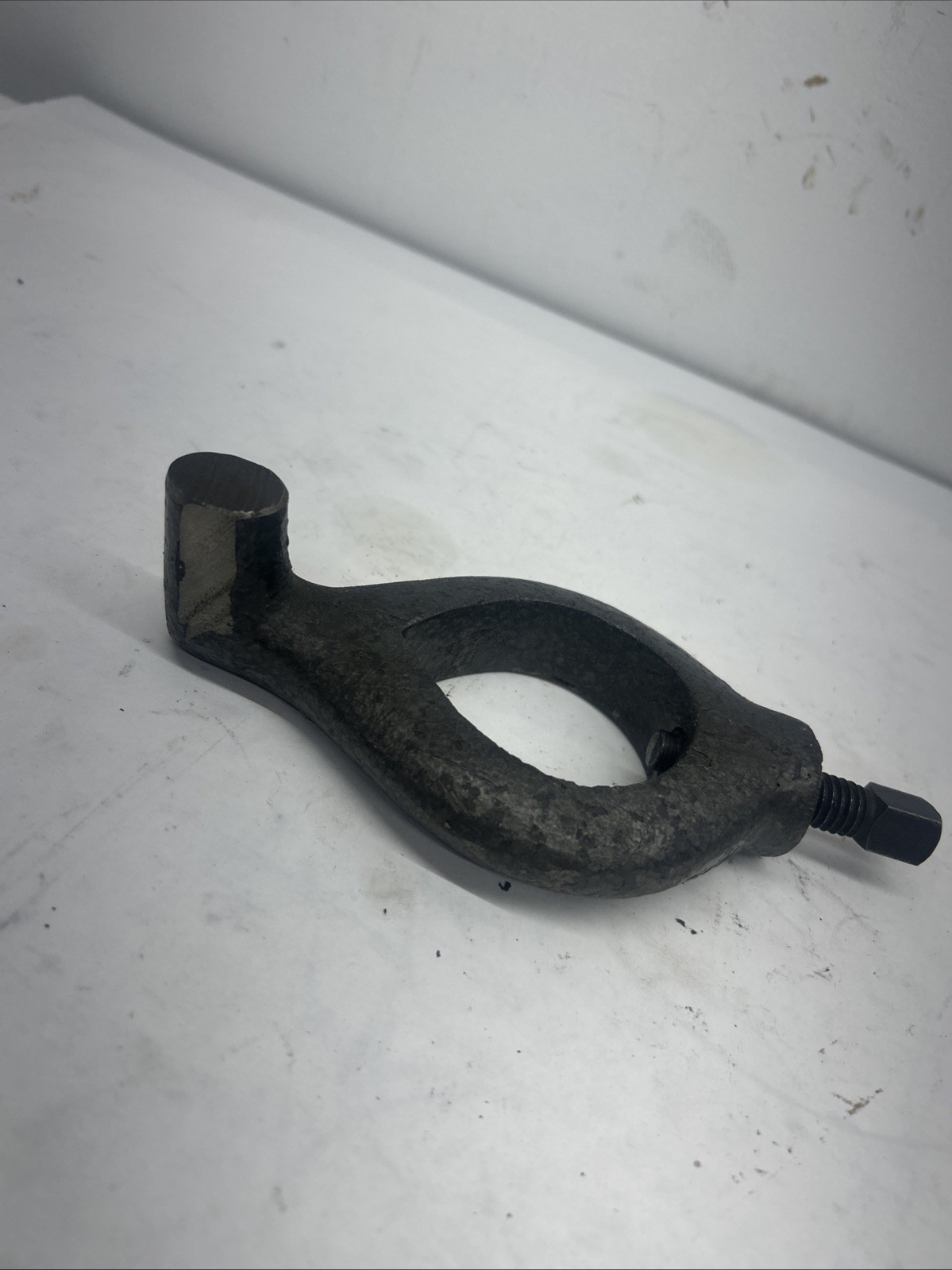Lathe Dog , Bent Tail Lathe Dog – Cast Iron Lathe Tools 6 Inch Oal.