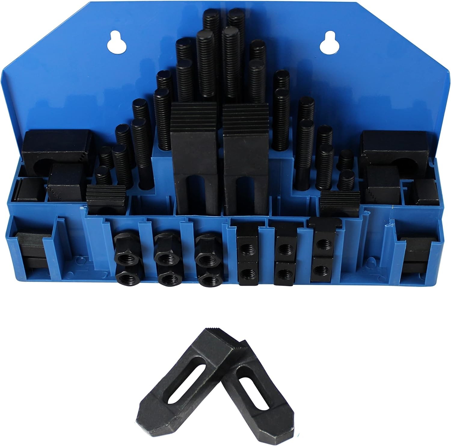HFS(R) 58 PCS Hold Down Clamp Clamping Set Bridgeport Mill 3/4″ Slot 5/8″ Stud