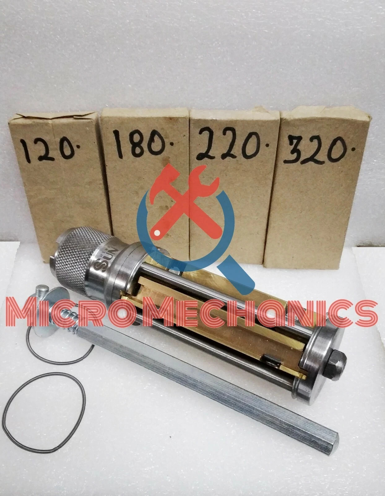 Engine Cylinder Hone Kit 50 to 75 mm HONING MACHINE + 4 set Honing Stones