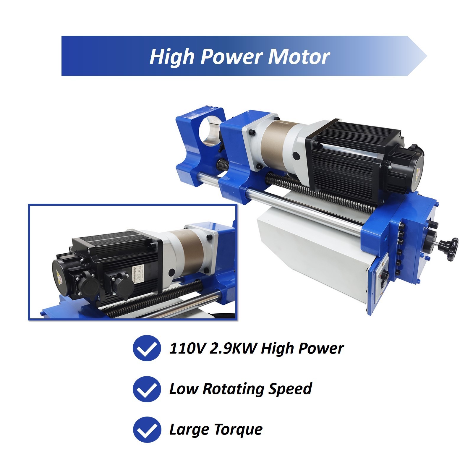 110V Portable Line Boring Machine，Professional Boring Tool，2.36″x63″ Boring Bar