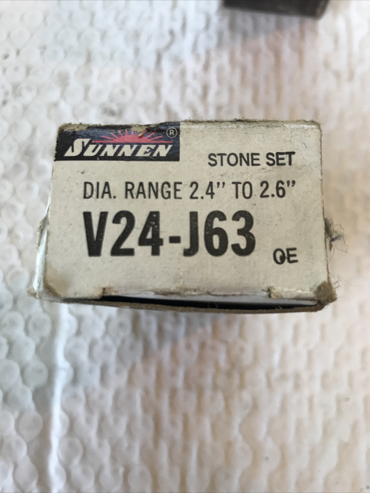 NEW SUNNEN HONE One Stone Set V24-J63 Range 2.4To 2.6