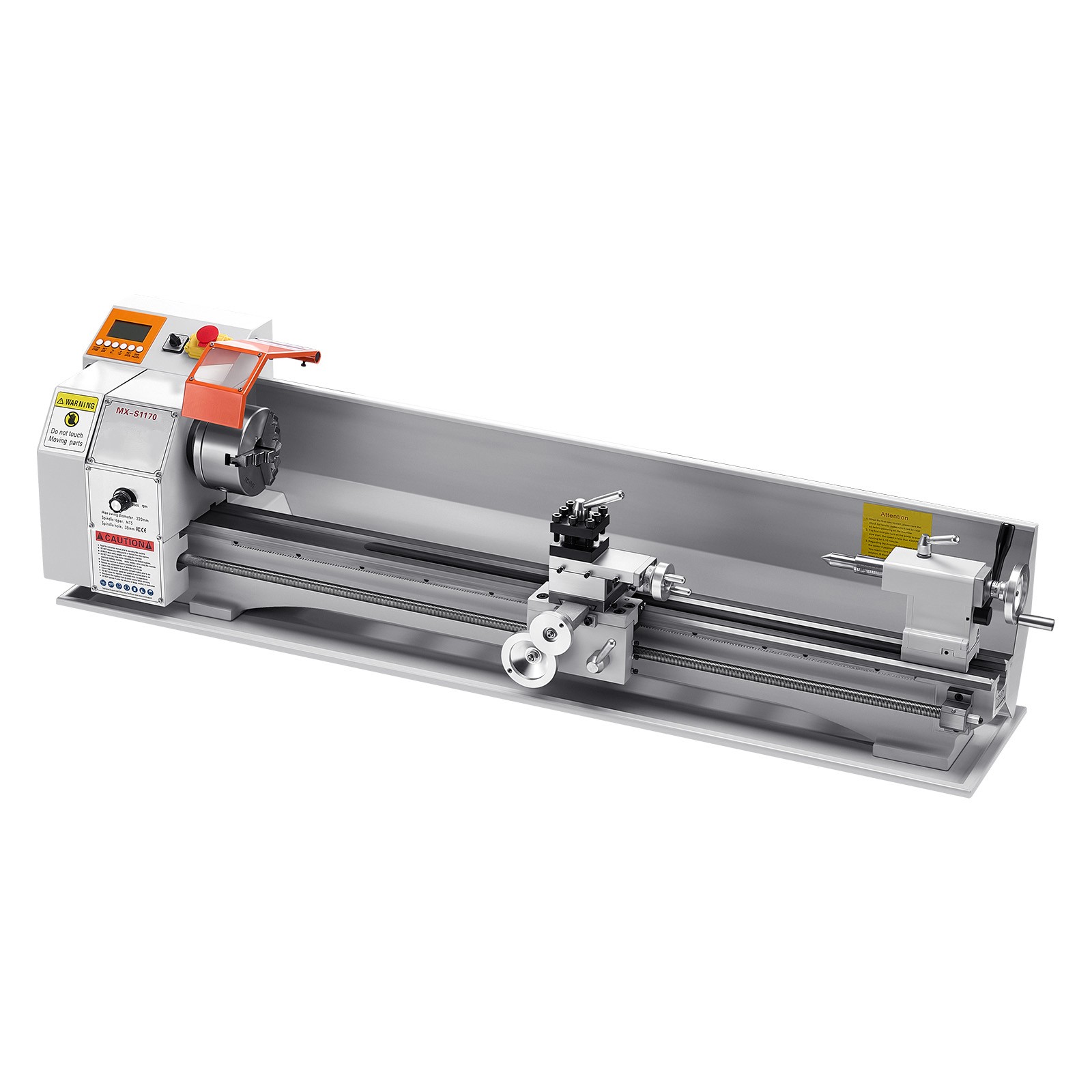 Uimoso Precision Bench Metal Lathe 8.7 x 39 in with Automatic Feed