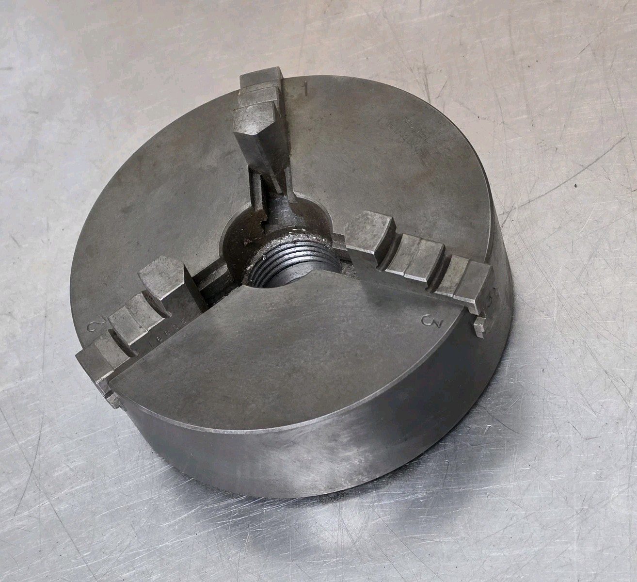 Craftsman 10″ 12″ Metal Lathe 3 Jaw Chuck 6″ 1 1/2”-8 101-21680-H