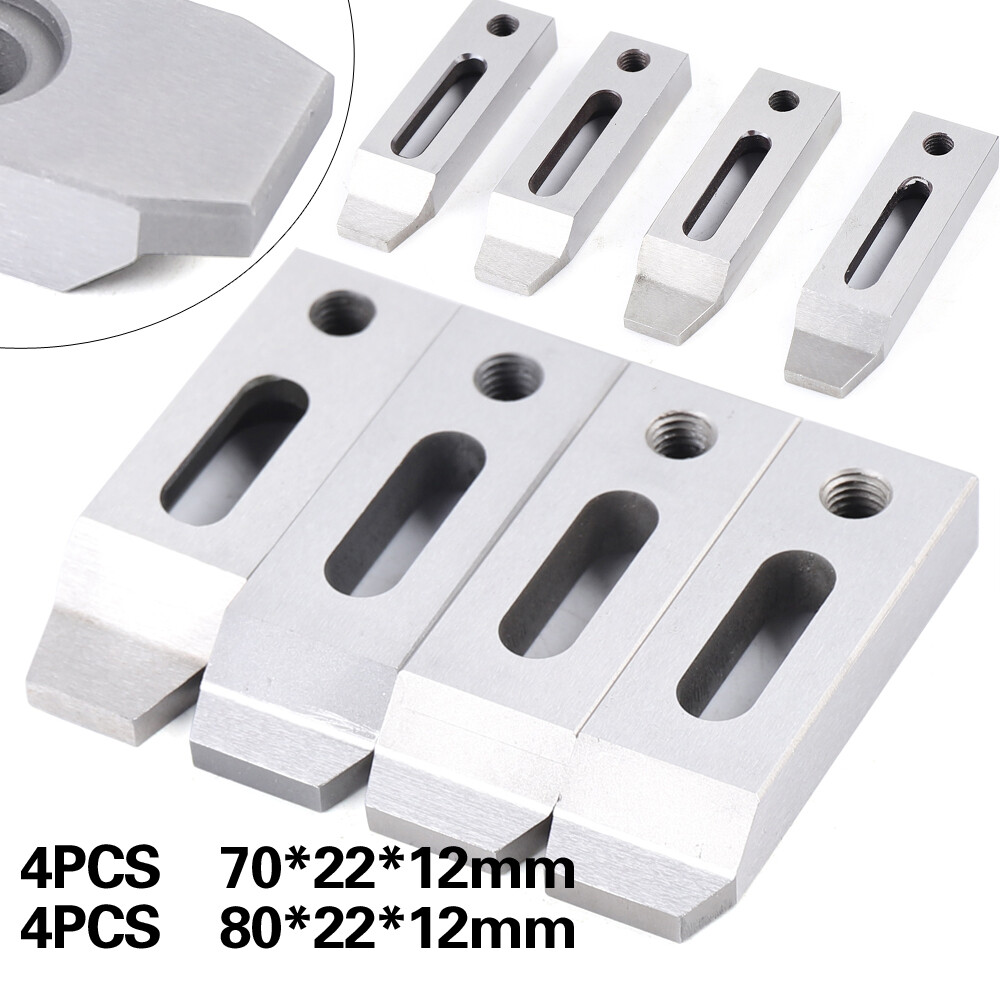 4pcs/set Wire EDM Machine Clamping Jig Holder 80mm / 70mm + M8 x 1.25 Screw SALE