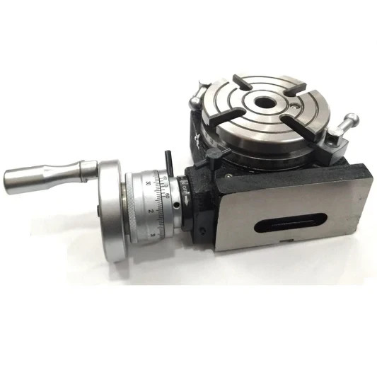 Horizontal Vertical 4″ Inch II 110 mm – MT2 Center Bore Rotary Milling Tables