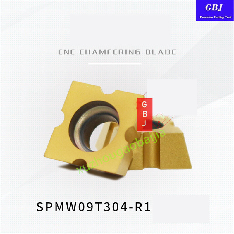 GBJ-CNC SPMW09T304-R1 R2 R3 R4 R5 SPMW09T308 Chamfering cutter carbide inserts
