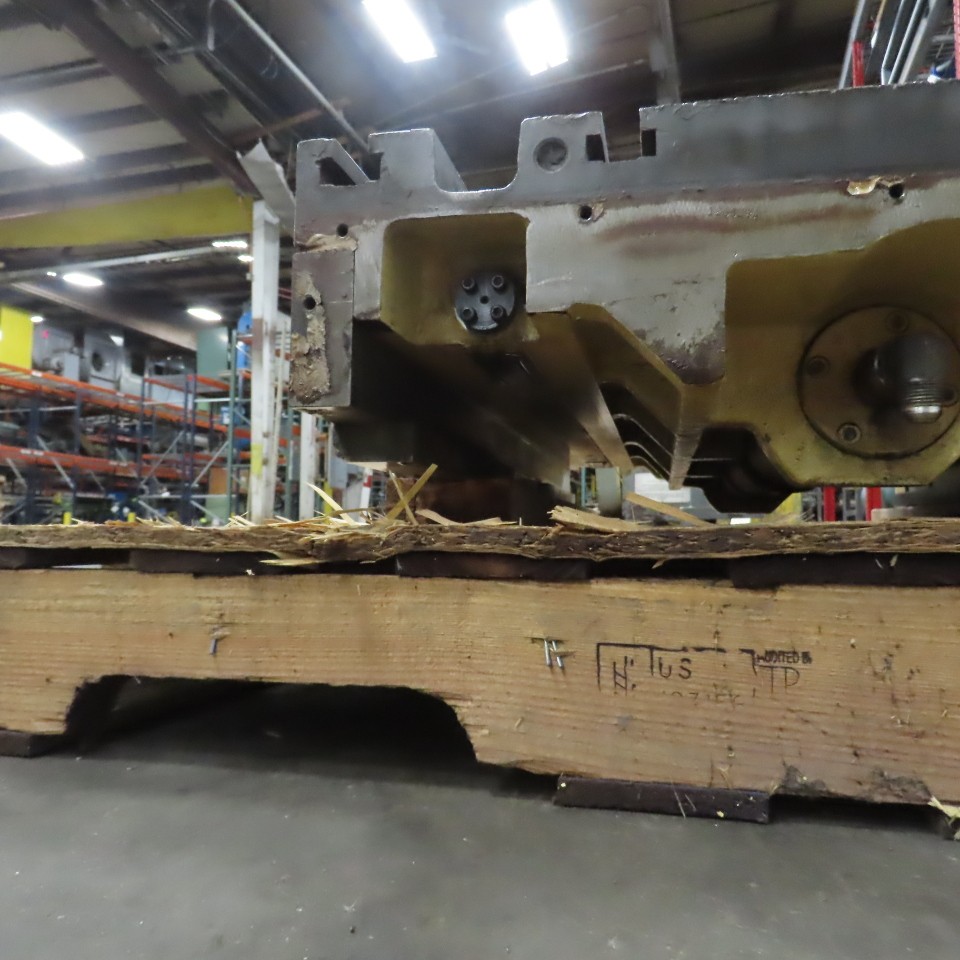 37″ L x 22-1/2″ W Hydraulic Cylinder Operated Linear Sliding Table 17″ Stroke