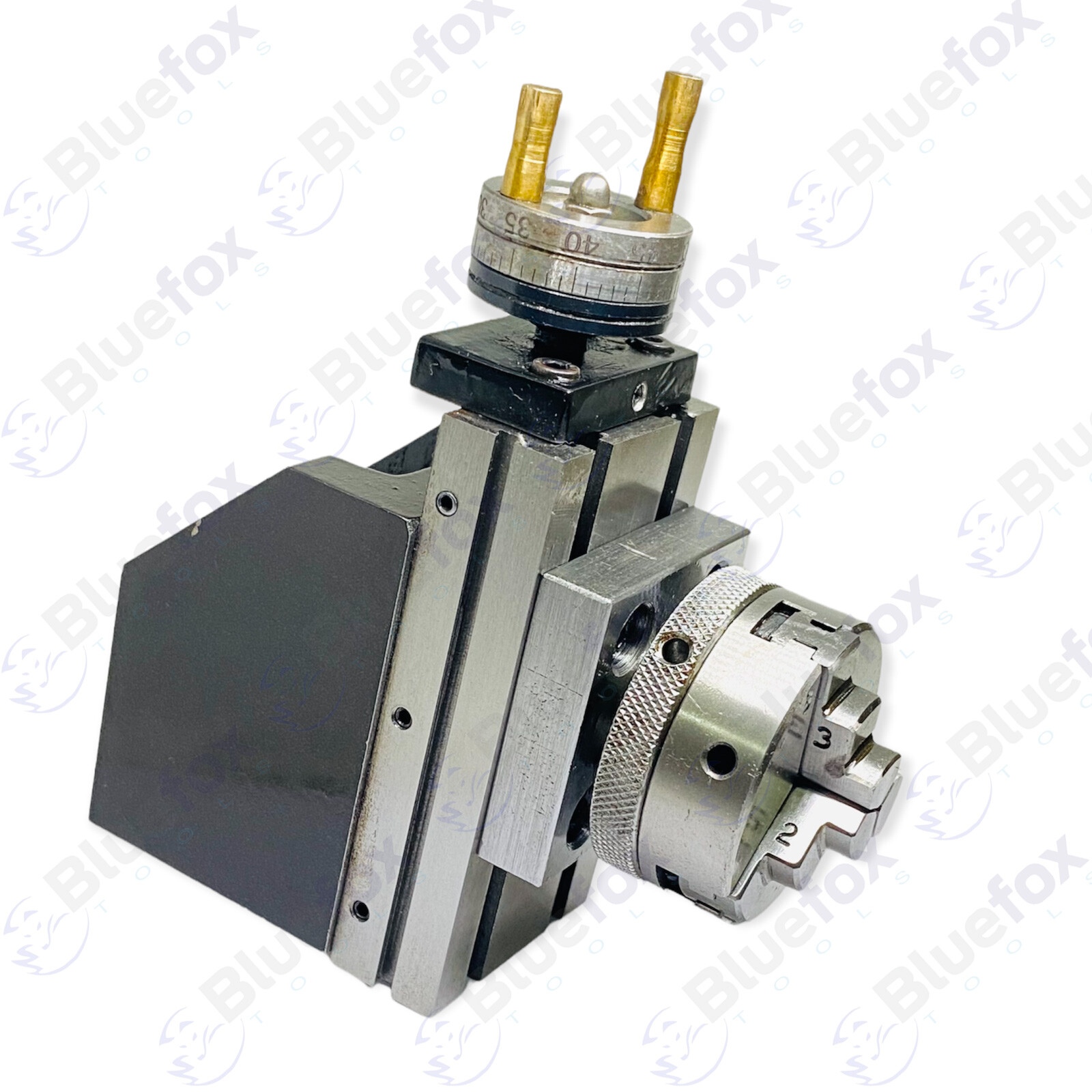 New Mini lathe Vertical Slide With 50 mm Dia 3 Jaw Self Centering Chuck on Plate