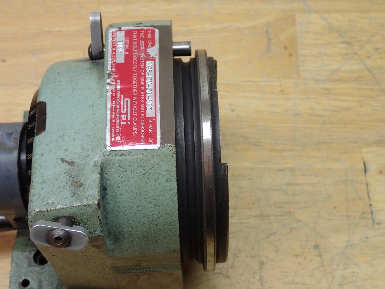 SPI Master Grind Spin Index Fixture Tool MG 5CV S1 Estate Item Project MG5CVS1