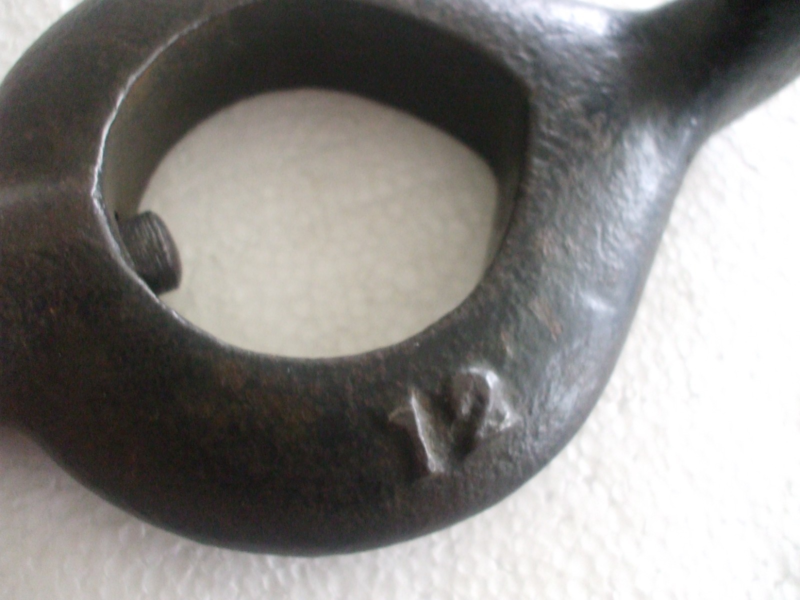 VINTAGE BENT TAIL LATHE DOG #12
