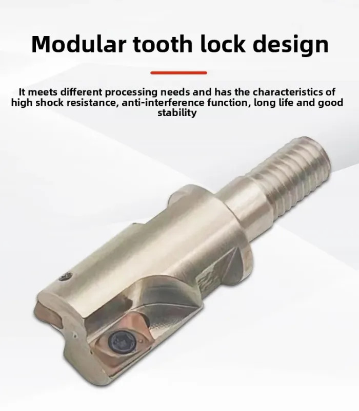 ESE ASM07 Tungsten Steel Milling Cutter Head Small Diameter Anti-Vibration Tool