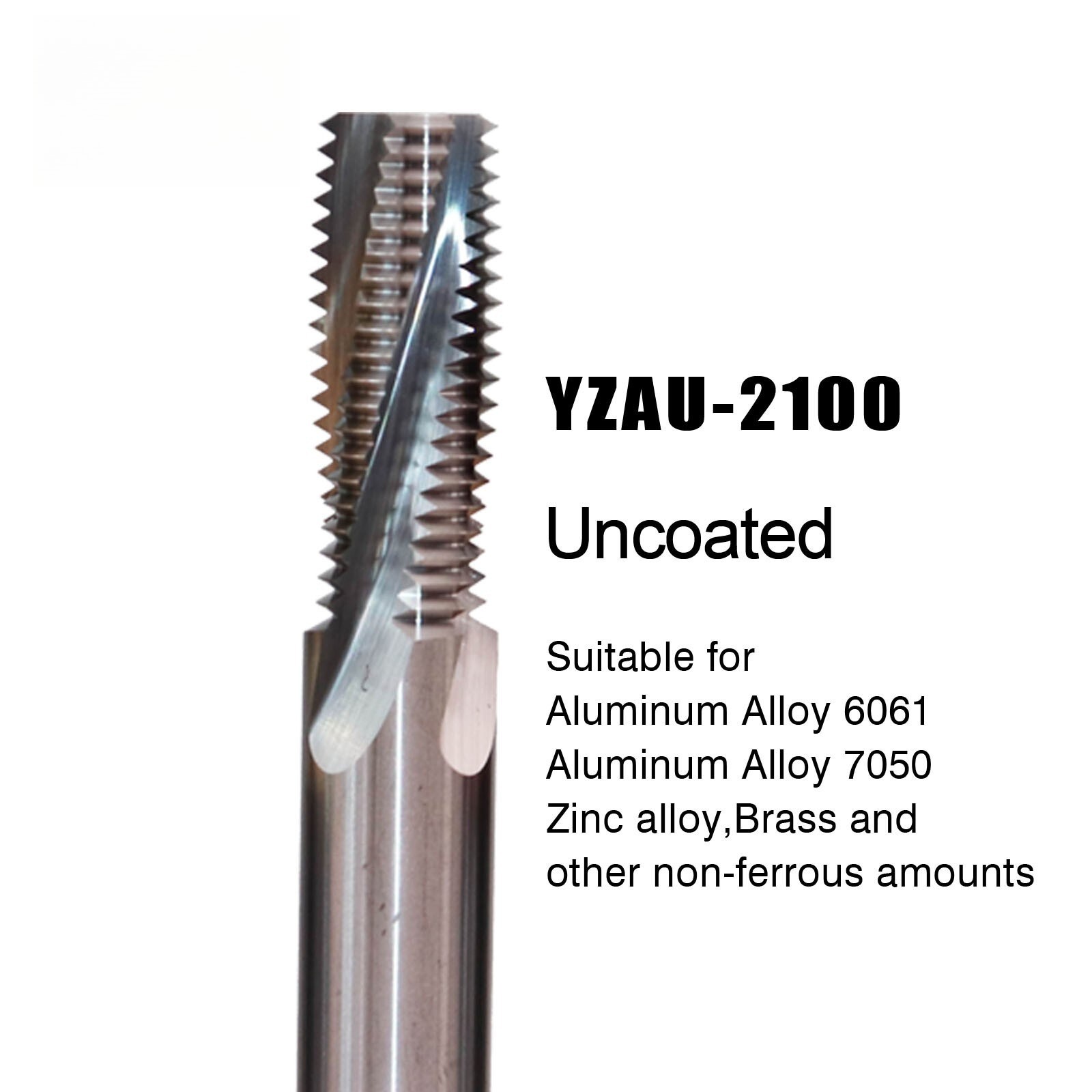 UNC Thread End Mill Carbide Full tooth CNC Boring Threading Cutter Aluminum