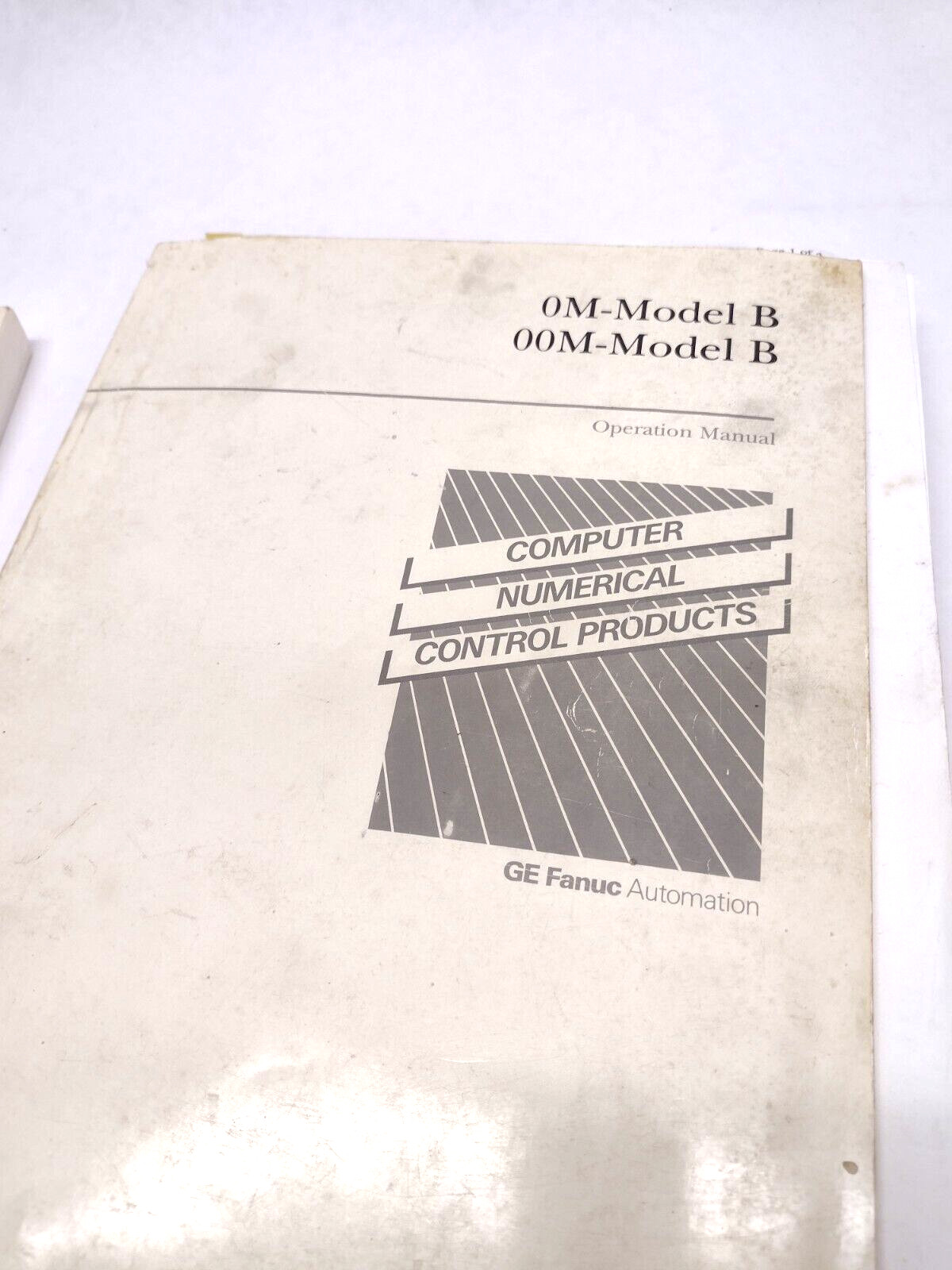 GE Fanuc Series 0/00/0-Mate Maintenance Manual & 0M-Model B, 00M-Model B Manual