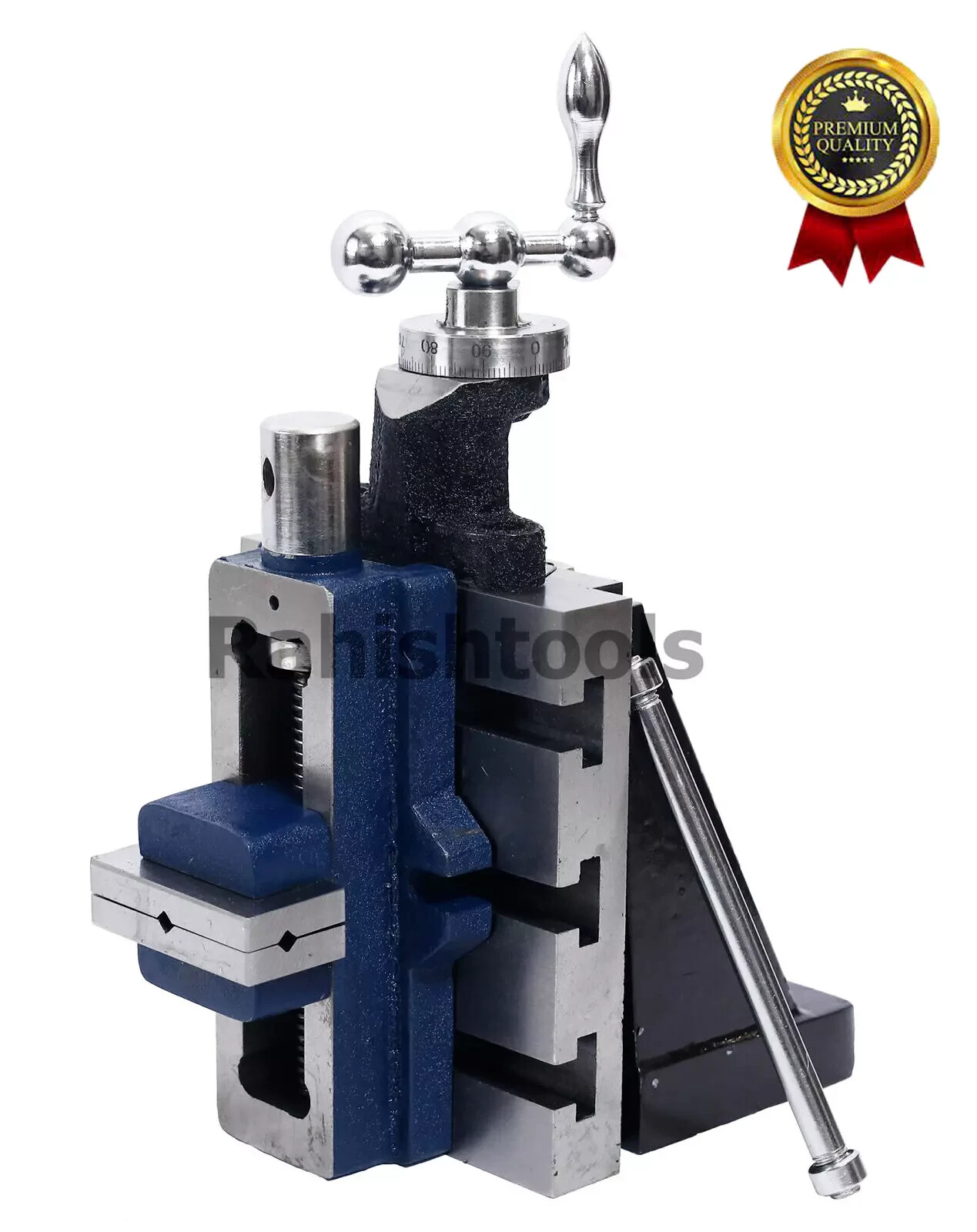 Lathe Vertical Milling Slide Fixed Base 4″ x 5″ And Self Centering Vice Vise 2″