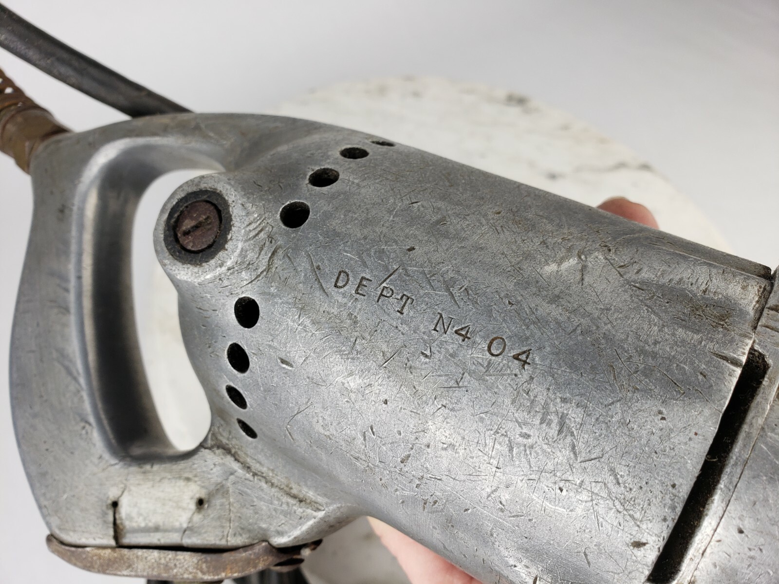 Vintage Van Dorn Sheet Metal Shear Nibbler 16 Gauge Metal Cutters Black & Decker