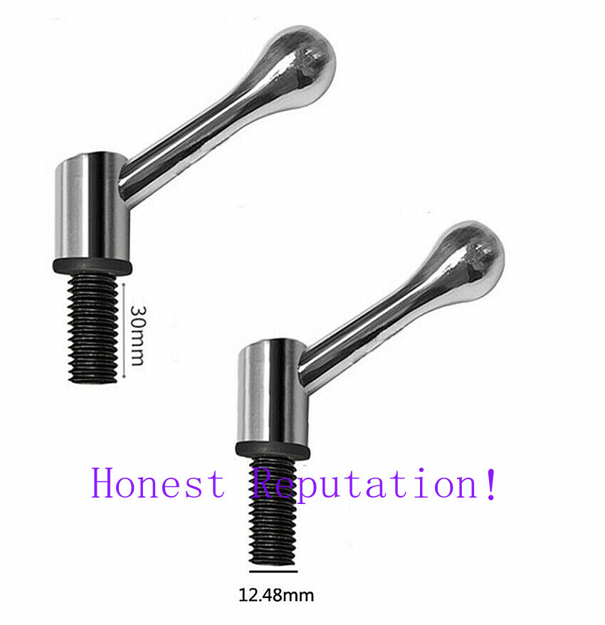 3Pc Bridgeport Milling Machine Part Table Lock Bolt Mill Handle M1/2 Thread Tool