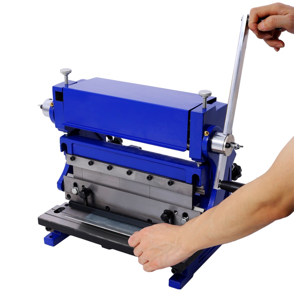12″ 3-In-1 Sheet Metal Machine, Shear Brake Slip Roll, 20-Gauge