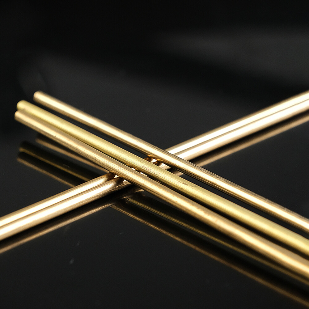 H62 Brass Round Metal Rod Φ0.8/1/1.2/1.3/1.5/1.6/1.8/2/2.2/2.3/2.4/2.5/2.6-40mm