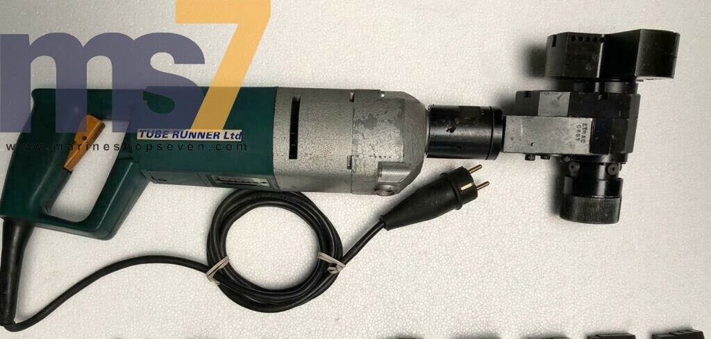 TUBE RUNNER ELECTRIC PIPE BEVELER/ BEVELING MACHINE WITH ACCESSORIES 230V