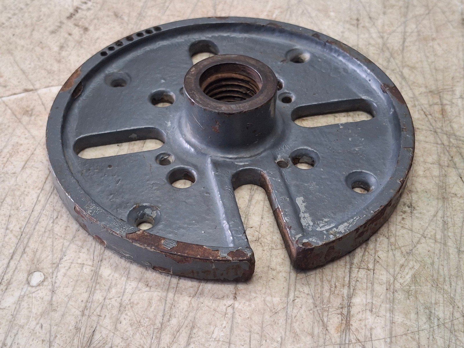 Vintage Atlas Craftsman L3 160 Lathe Dog Face Plate 6″ 8 TPI