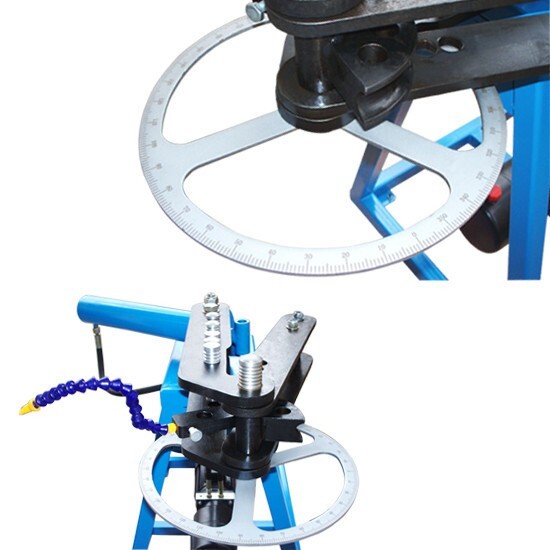 Electric Powered 10 Ton Hydraulic Pipe Tube Bender Bending 110 Volt – 3 Dies