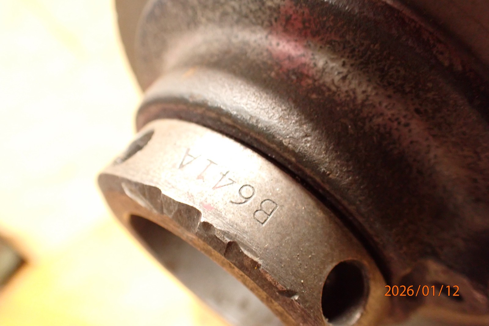 OLDER K.O. LEE B942 5C COLLET SPIN FIXTURE WORK HOLDING FIXTURE W/ SWIVEL BASE